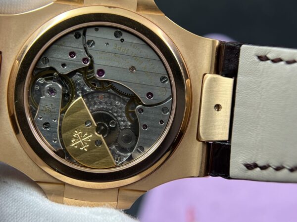 Customization 5712 1:1 Best Edition Brown Dial on Brown Leather Strap A240 Super Clone(Based on PPF 5712 V2) - Image 11