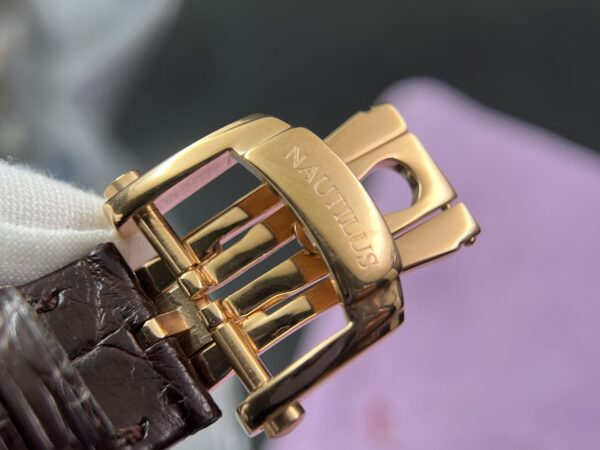 Customization 5712 1:1 Best Edition Brown Dial on Brown Leather Strap A240 Super Clone(Based on PPF 5712 V2) - Image 17