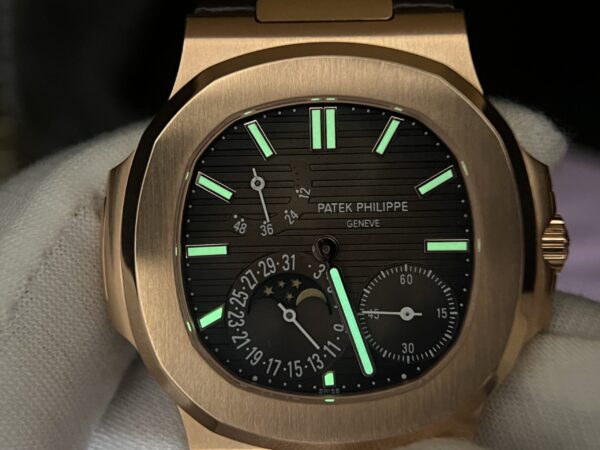 Customization 5712 1:1 Best Edition Brown Dial on Brown Leather Strap A240 Super Clone(Based on PPF 5712 V2) - Image 13