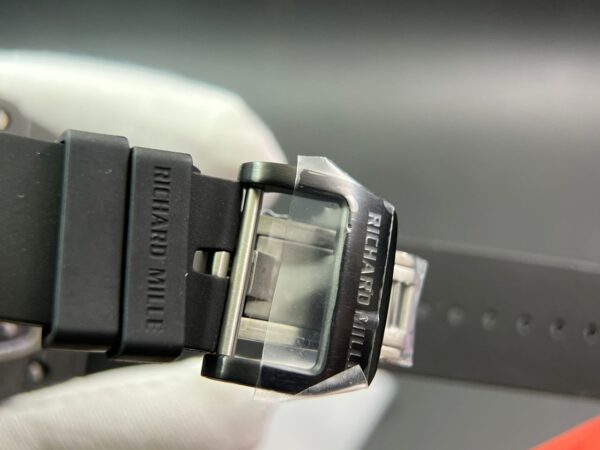 RM035-02 Real NTPT T+F 1:1 Best Edition Skeleton Dial on Black Rubber Strap - Image 17
