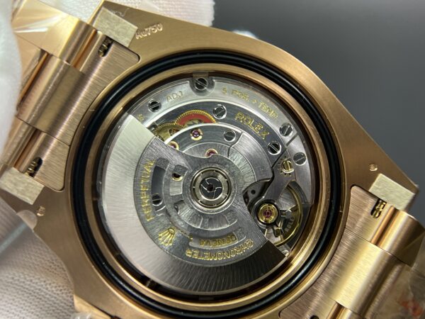 GMT-Master II 126715 CHNR Black/Brown Ceramic Clean Factory 1:1 Best Edition on RG Bracelet DD3285 - Image 11
