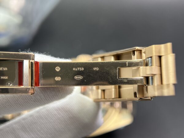 GMT-Master II 126715 CHNR Black/Brown Ceramic Clean Factory 1:1 Best Edition on RG Bracelet DD3285 - Image 15