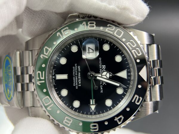 GMT Master II 126720 VTNR 904L SS Clean Factory 1:1 Best Edition on Jubilee Bracelet DD3285 V3 version - Image 5