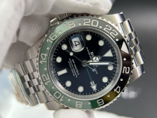 GMT Master II 126720 VTNR 904L SS Clean Factory 1:1 Best Edition on Jubilee Bracelet DD3285 V3 version - Image 4