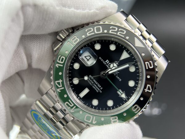 GMT Master II 126720 VTNR 904L SS Clean Factory 1:1 Best Edition on Jubilee Bracelet DD3285 V3 version - Image 3