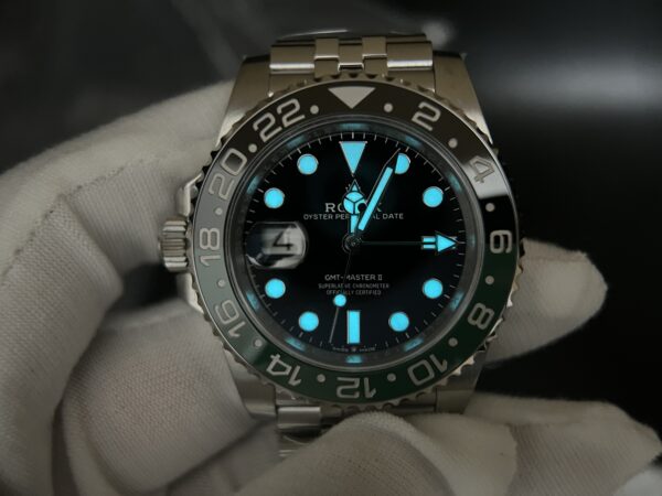 GMT Master II 126720 VTNR 904L SS Clean Factory 1:1 Best Edition on Jubilee Bracelet DD3285 V3 version - Image 6