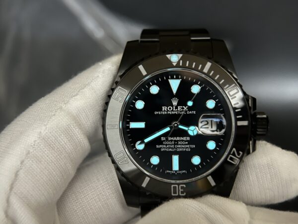 Submariner 41mm 126610 LN Black Ceramic 904L on DLC (Based on Clean factory VR3235) - Image 2