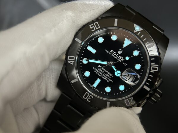 Submariner 41mm 126610 LN Black Ceramic 904L on DLC (Based on Clean factory VR3235) - Image 3