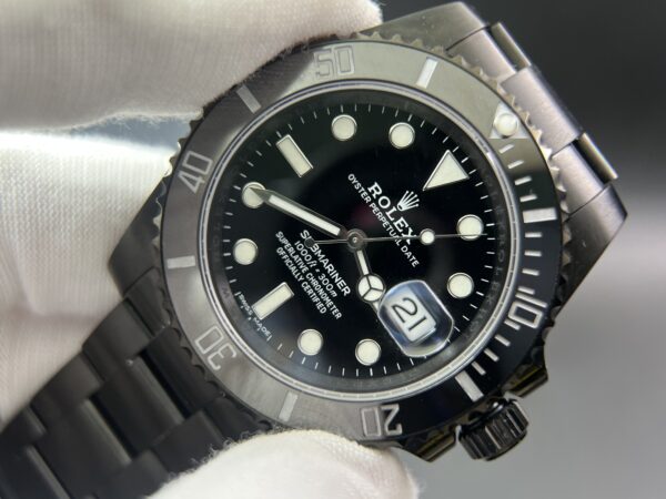 Submariner 41mm 126610 LN Black Ceramic 904L on DLC (Based on Clean factory VR3235)