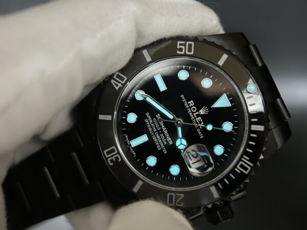 Submariner 41mm 126610 LN Black Ceramic 904L on DLC (Based on Clean factory VR3235) - Image 8