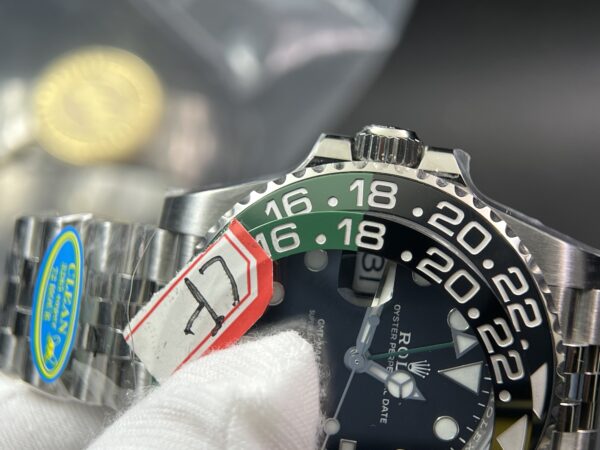 GMT Master II 126720 VTNR 904L SS Upgrade close Genuine Ceramic bezel Clean Factory 1:1 Best Edition on Jubilee Bracelet DD3285 V3 verison - Image 5
