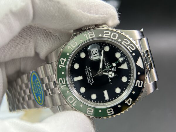 GMT Master II 126720 VTNR 904L SS Upgrade close Genuine Ceramic bezel Clean Factory 1:1 Best Edition on Jubilee Bracelet DD3285 V3 verison - Image 10