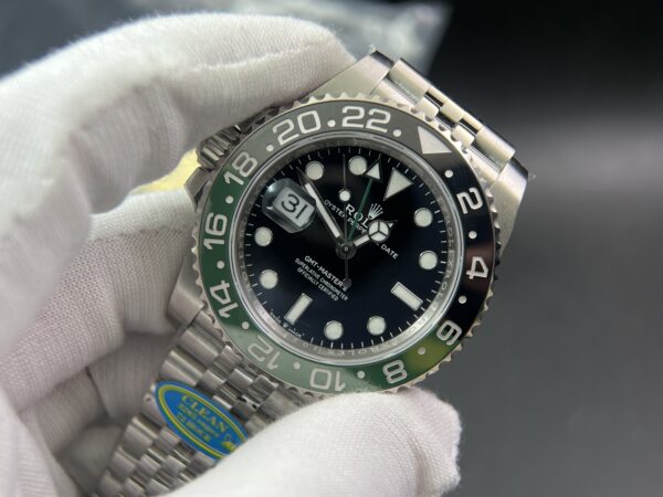 GMT Master II 126720 VTNR 904L SS Upgrade close Genuine Ceramic bezel Clean Factory 1:1 Best Edition on Jubilee Bracelet DD3285 V3 verison - Image 8