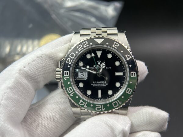 GMT Master II 126720 VTNR 904L SS Upgrade close Genuine Ceramic bezel Clean Factory 1:1 Best Edition on Jubilee Bracelet DD3285 V3 verison - Image 7