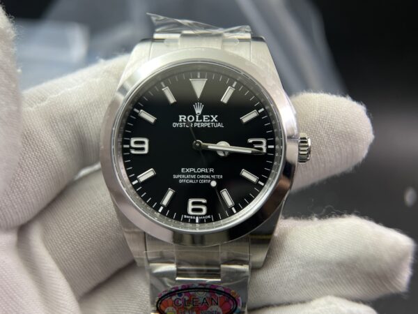 Explorer I 214270 39mm SS/SS Clean 1:1 Best Edition 904L Steel Black Dial VR3132 - Image 2