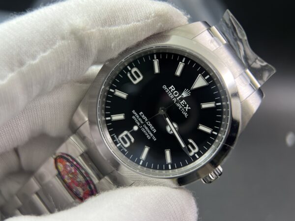 Explorer I 214270 39mm SS/SS Clean 1:1 Best Edition 904L Steel Black Dial VR3132