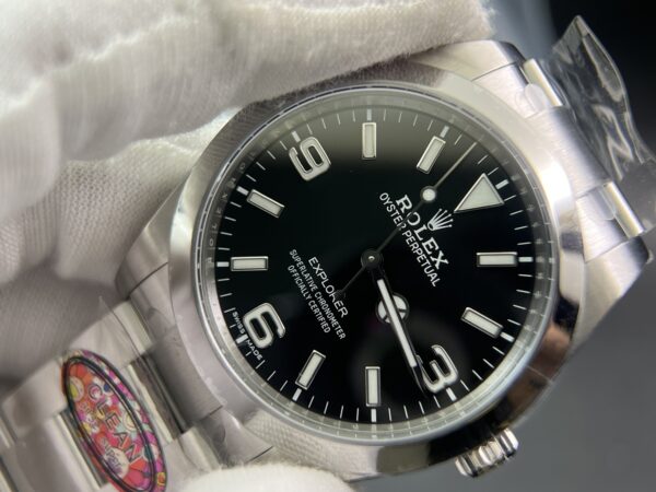 Explorer I 214270 39mm SS/SS Clean 1:1 Best Edition 904L Steel Black Dial VR3132 - Image 8