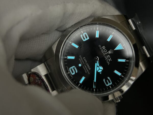 Explorer I 214270 39mm SS/SS Clean 1:1 Best Edition 904L Steel Black Dial VR3132 - Image 10
