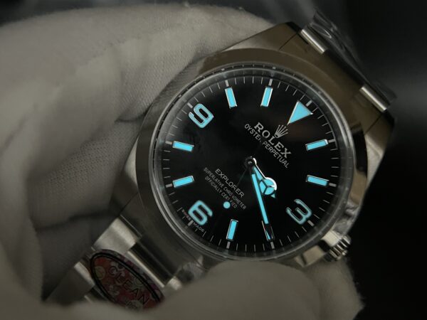 Explorer I 214270 39mm SS/SS Clean 1:1 Best Edition 904L Steel Black Dial VR3132 - Image 11