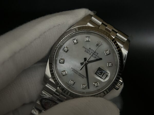 DateJust 36mm 126234 Clean 1:1 Best Edition 904L Steel MOP Diamond Dial on Jubilee Bracelet VR3235 - Image 8