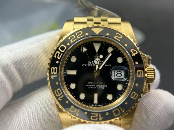 GMT Master II 126718 Clean 1:1 Best Edition Black Dial on Jubilee Bracelet DD3285 - Image 6