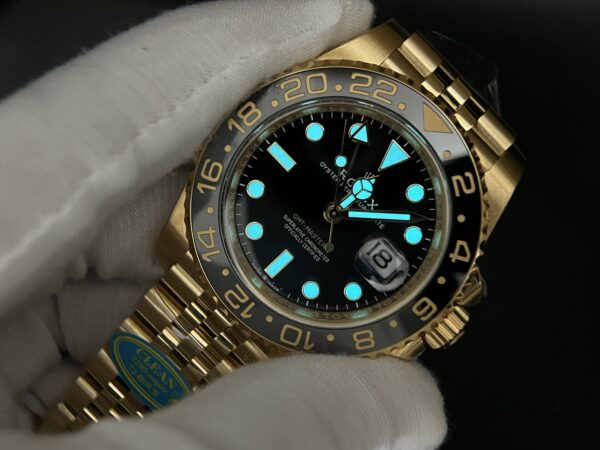 GMT Master II 126718 Clean 1:1 Best Edition Black Dial on Jubilee Bracelet DD3285 - Image 16