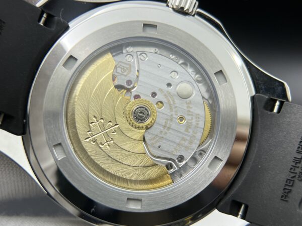 Aquanaut 5167 SS 3KF Best Edition Gray Dial on Black Rubber Strap A330 Super Clone V3 - Image 12