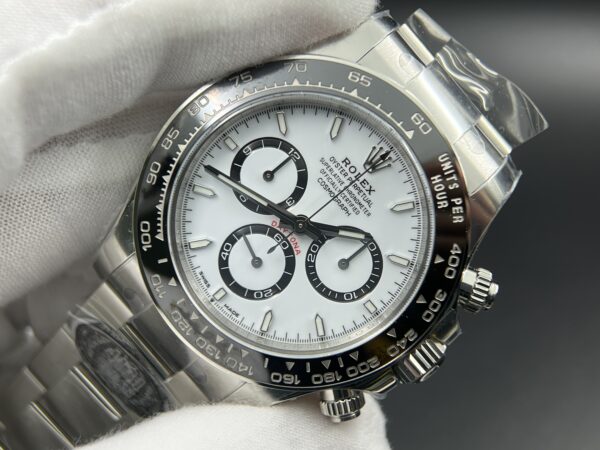 Daytona 126500 Panda Clean Factory 1:1 Best Edition 904L SS Case and Bracelet White Dial SH4131