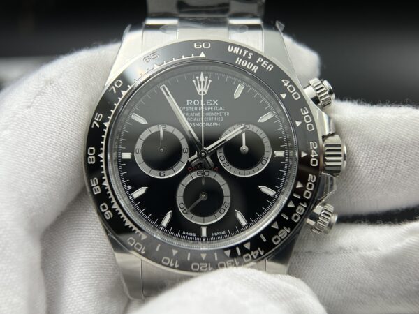 Daytona 126500 Clean Factory 1:1 Best Edition 904L SS Case and Bracelet Black Dial SH4131 - Image 2