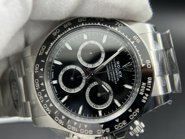 Daytona 126500 Clean Factory 1:1 Best Edition 904L SS Case and Bracelet Black Dial SH4131 - Image 5