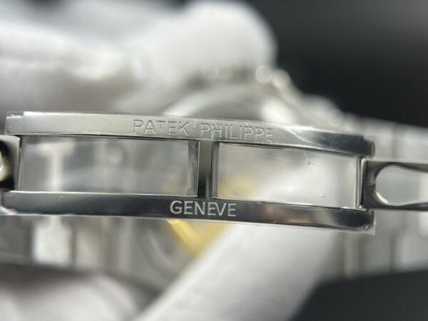 Nautilus 5711/1A 3KF 1:1 Best Edition Blue Textured Dial on SS Bracelet A324 Super Clone V2 - Image 13
