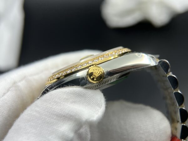 DateJust 36 SS 126233 VSF:1 Best Edition 904L Steel YG Textured Dial on Jubilee Bracelet VS3235 - Image 11