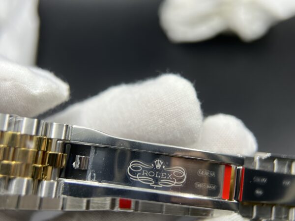 DateJust 36 SS 126233 VSF:1 Best Edition 904L Steel YG Textured Dial on Jubilee Bracelet VS3235 - Image 15