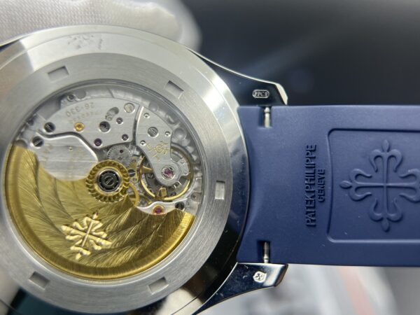 Aquanaut 5168  SS 3KF 1:1 Best Edition Blue Dial on Blue Rubber Strap A330 Super Clone V3 - Image 10