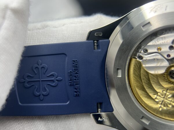 Aquanaut 5168  SS 3KF 1:1 Best Edition Blue Dial on Blue Rubber Strap A330 Super Clone V3 - Image 11