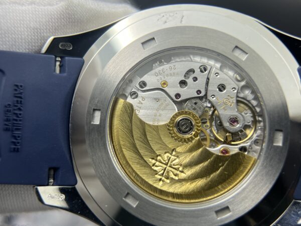 Aquanaut 5168  SS 3KF 1:1 Best Edition Blue Dial on Blue Rubber Strap A330 Super Clone V3 - Image 12