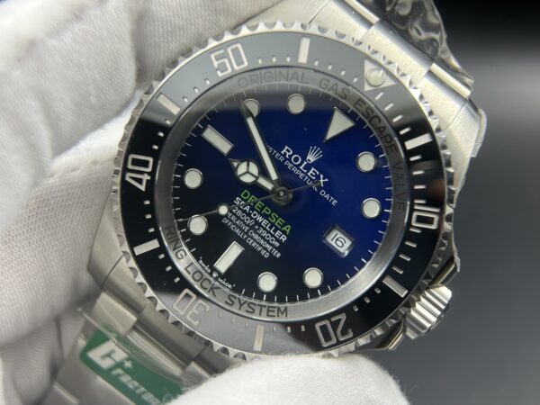 Sea-Dweller 'D-Blue' 136660  C+Factory 1:1 Best Edition 904L SS Case and Bracelet VR3235 - Image 3