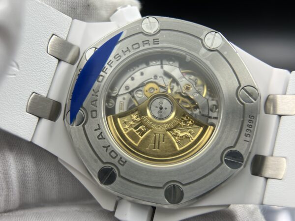Royal Oak Offshore Diver 15707 White Ceramic APSF 1:1 Best Edition SA3120 Super Clone - Image 14