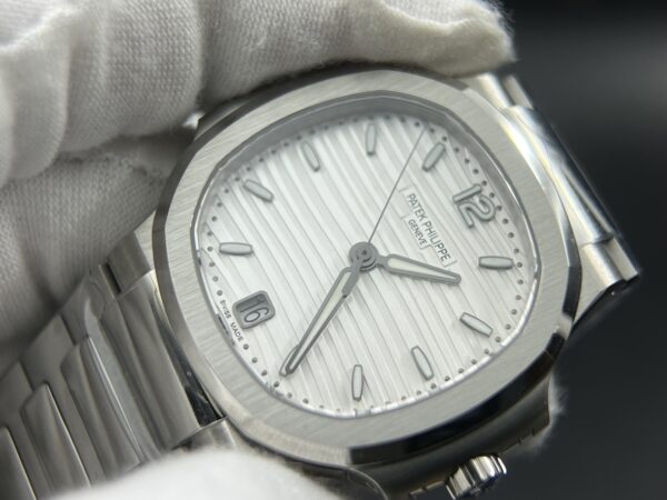 Nautilus 7118 Ladies SS 3KF 1:1 Best Edition White Dial on SS Bracelet 324CS - Image 6
