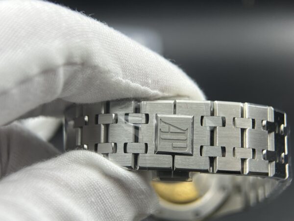 Royal Oak 37mm 15450 SS APSF 1:1 Best Edition White Textured Dial on SS Bracelet A3120 - Image 15