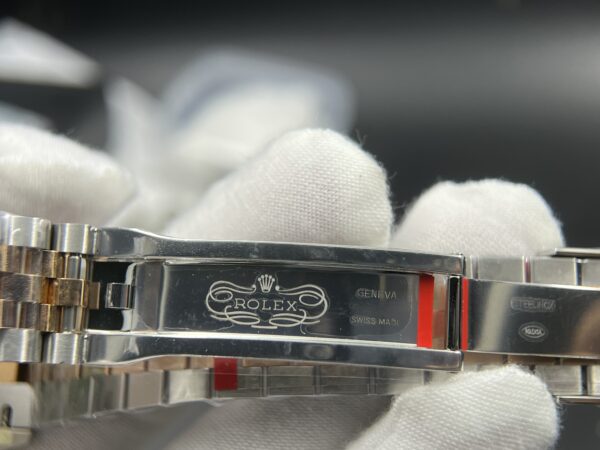 DateJust 36 SS/RG 126231 VSF  Real Diamod (VVS level) bezel custom 904L Steel RG Dial on Jubilee Bracelet VS3235 - Image 23