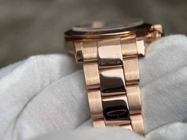 Daytona Rose Gold Meteorite Dial 116505 Tungsten shell Case Wrap real Rose gold - Image 9