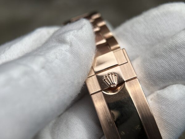 Daytona Rose Gold Meteorite Dial 116505 Tungsten shell Case Wrap real Rose gold - Image 12