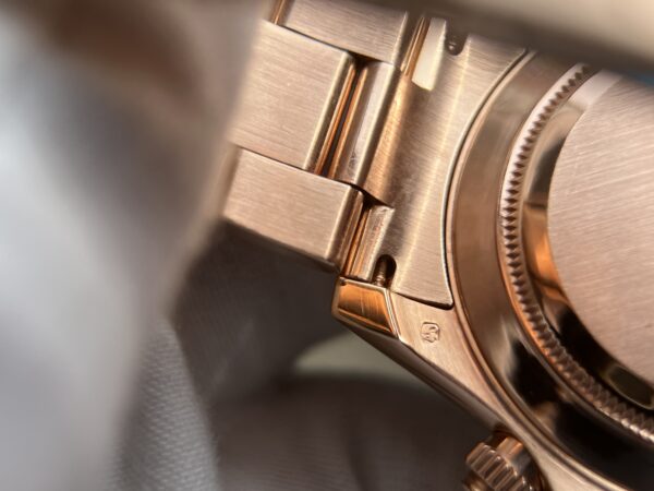 Daytona Rose Gold Meteorite Dial 116505 Tungsten shell Case Wrap real Rose gold - Image 16