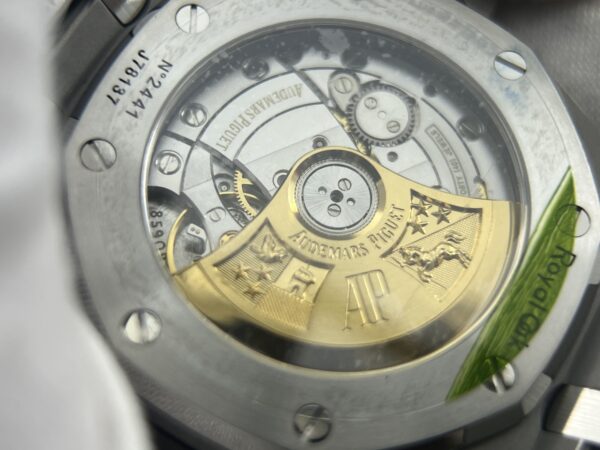 Royal Oak 37mm 15450 SS APSF 1:1 Best Edition Gray Textured Dial on SS Bracelet A3120 - Image 14