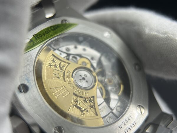 Royal Oak 37mm 15450 SS APSF 1:1 Best Edition Gray Textured Dial on SS Bracelet A3120 - Image 16