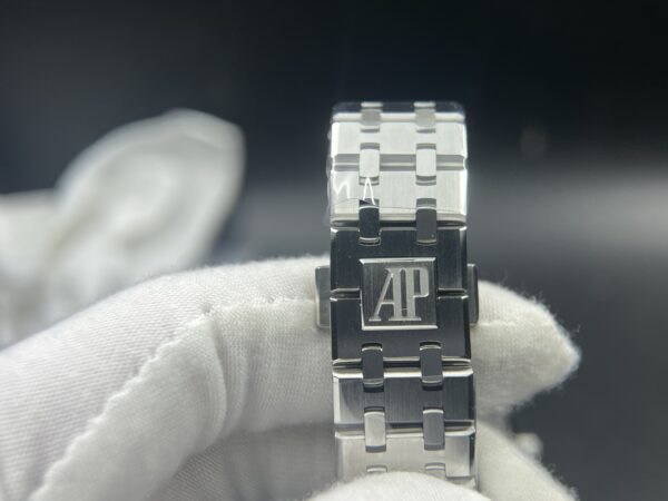 Royal Oak 37mm 15450 SS APSF 1:1 Best Edition Gray Textured Dial on SS Bracelet A3120 - Image 18