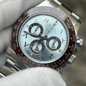 Daytona 116506 Arabic Dial Tungsten shell Case Wrap real platinum  220 grams
