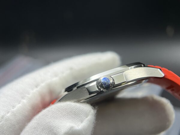 Aquanaut 5167 SS 3KF Best Edition Singapore on Red Second Hand on Red Rubber Strap A324Super Clone V2 - Image 19