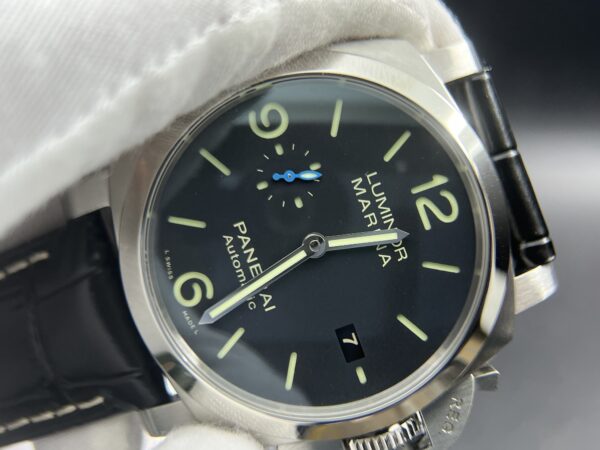 PAM1312 VSF 1:1 Best Edition Black Dial on Black Leather Strap P.9010 - Image 4